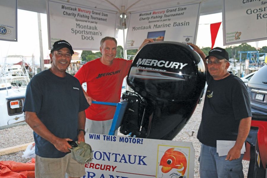 Mercury Marine Grand Slam Winner with Motor