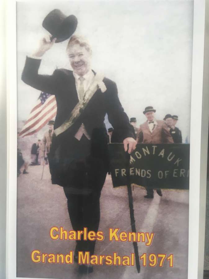Photo of St. Patrick's Day Parade Grand Marshal Charles Kenny on 3.17.1971