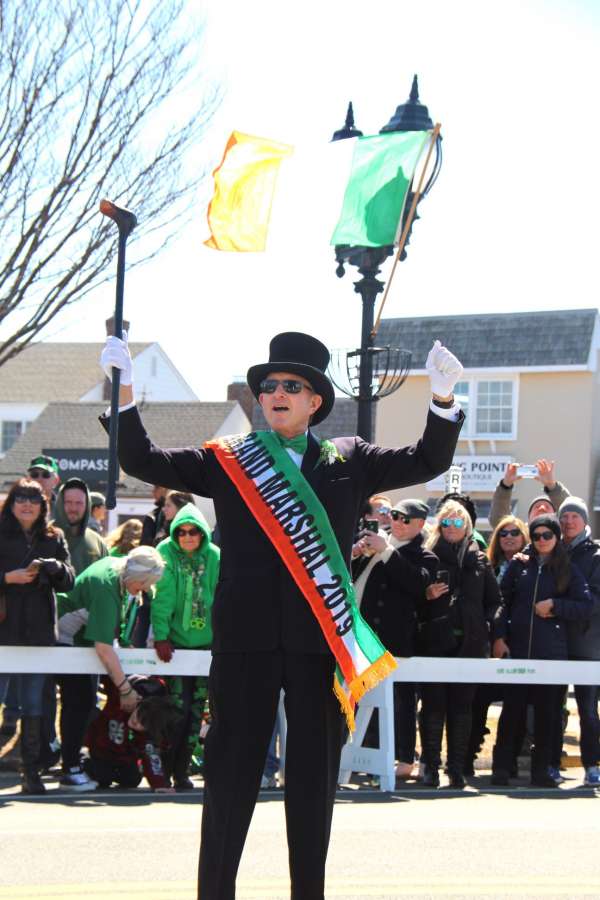 Photo of St. Patrick's Day Parade Grand Marshal Gordon Ryan on 3.17.2019