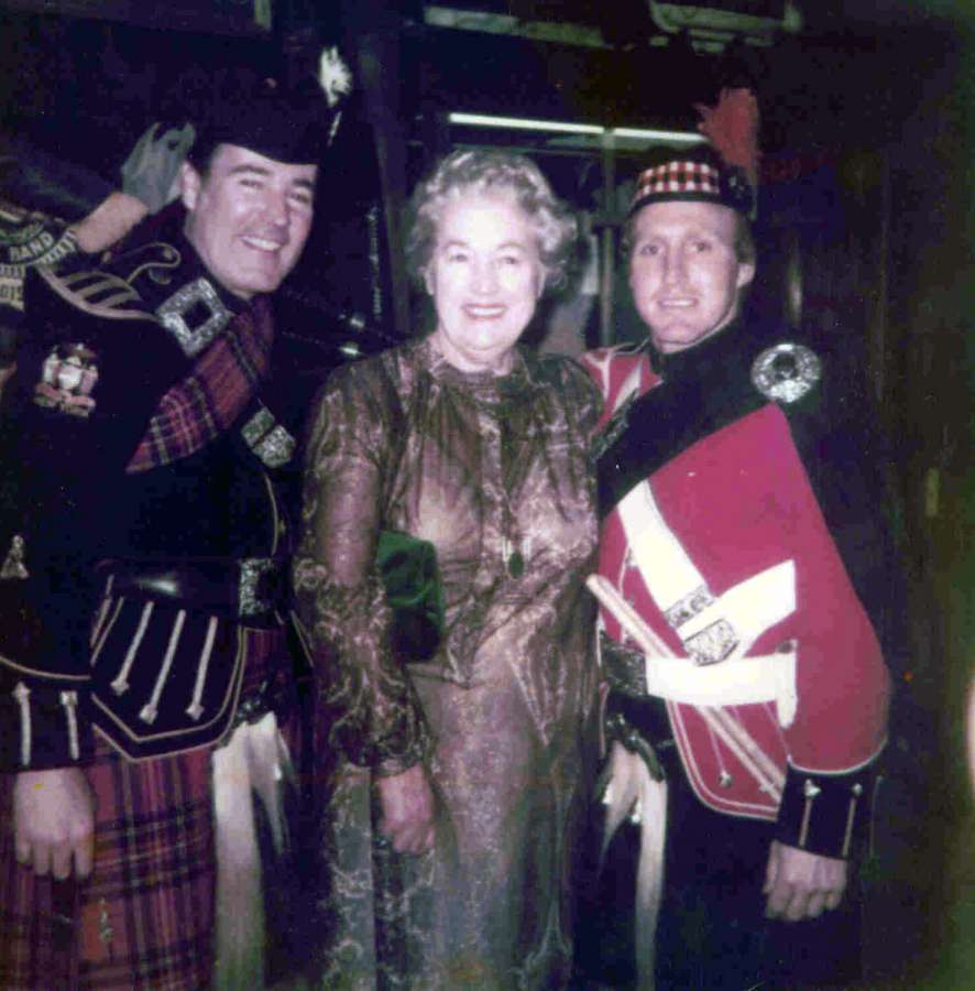 Photo of St. Patrick's Day Parade Grand Marshal Mary Gosman on 3.17.1982