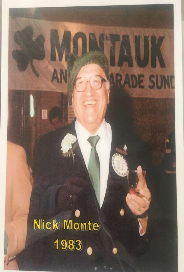 Photo of St. Patrick's Day Parade Grand Marshal Nick Monte on 3.17.1983